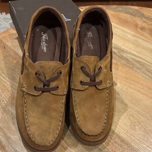 Florsheim Brown Leather Boat Shoes